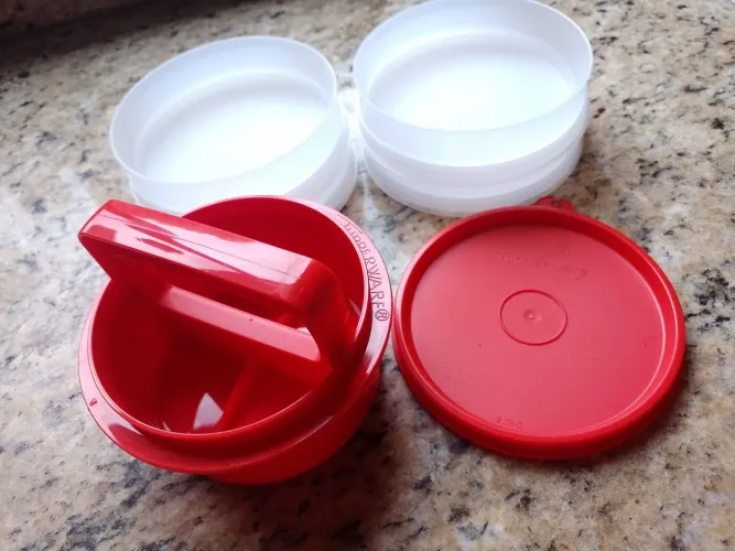 Burguer Express (hambúrguer) original Tupperware
