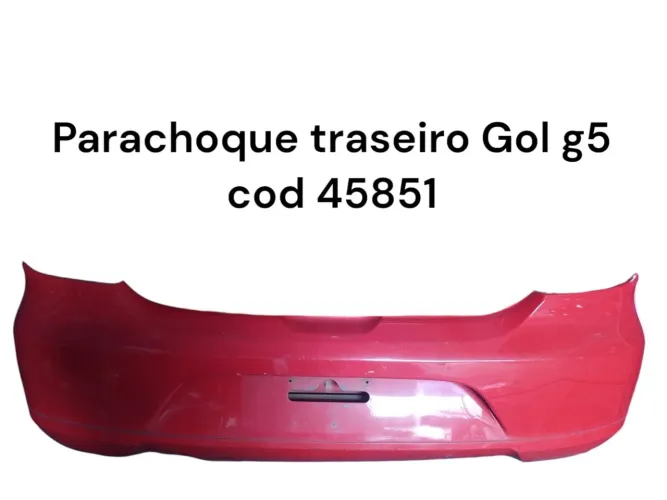Parachoque Traseiro Gol g5 cod 45851