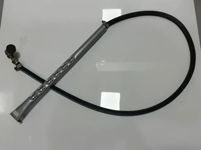 Kit Gás Queimador Para Lareiras, Fornos e Churrasqueiras Bafo Completo, pronto para uso.