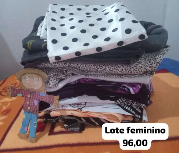 Vendemos lotes para brechó