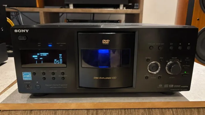 DVD/CD SONY DVP-CX777ES 400DISCOS