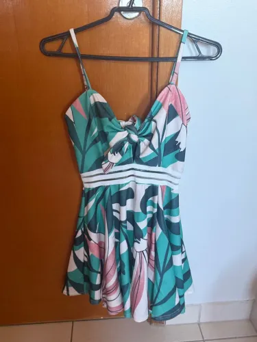 Vestido estampado floral