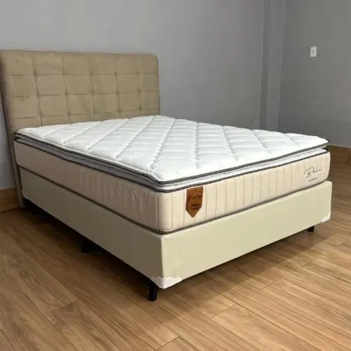 Combo Base + Colchcão Molas Ensacadas Casal !! L33m