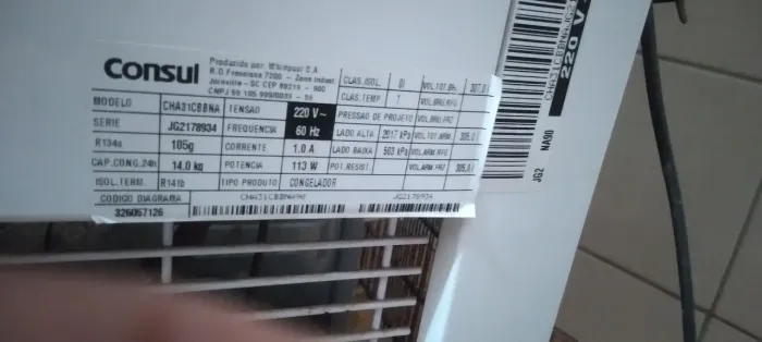 Freezer! excelente oportunidade 