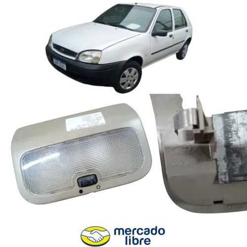 Luz Teto Cortesia Ford Courier Fiesta 1996 A 2002