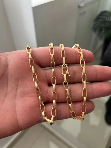 Corrente de Ouro 18k 4,8mm -