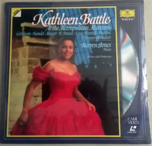 Laser Disc Lacrado Coleção Raro Kathleen Battle