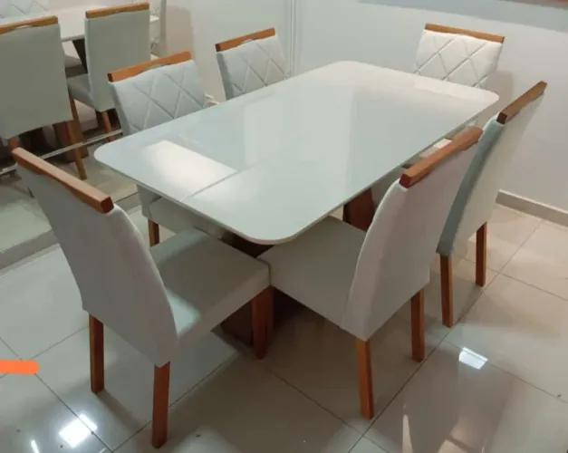 Mesa de Jantar 6 Cadeiras Izabella