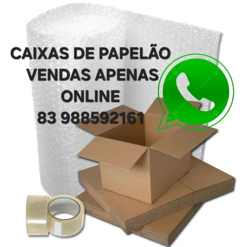 Caixas de papelão para Mudanças e embalagens em geral