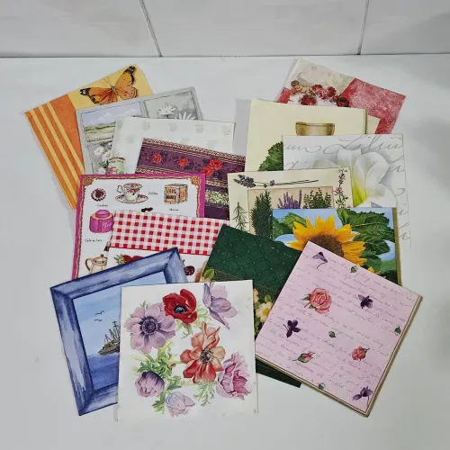 Artesanato Guardanapos para Decoupage Lote 15un.