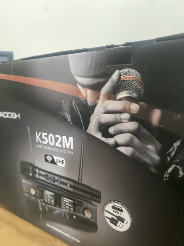 Microfone sem fio K502M da Kadosh