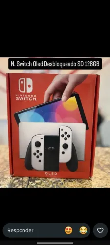 Nintendo Switch OLED desbloqueado