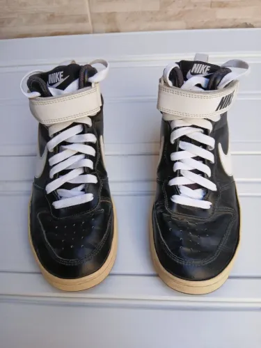 tênis nike court borough mid 2 preto 37