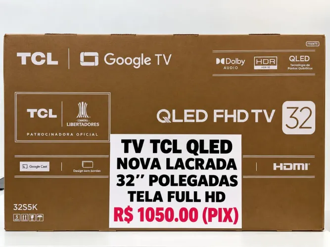 Tv 32 polegadas TCL QLED