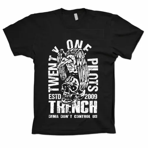 Camiseta Bandas Rock - Twenty one Pilots - 100% Algodão
