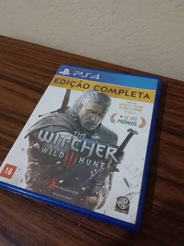 The Witcher Wild Hunt PS4 - Edição Completa