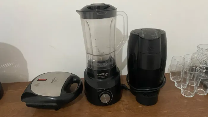liquidificador + torradeira + cafeteira