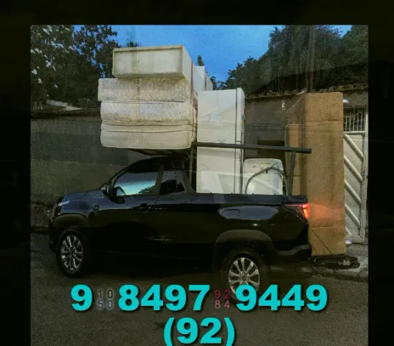 Frete em carro aberto para toda a cidade com melhor preço