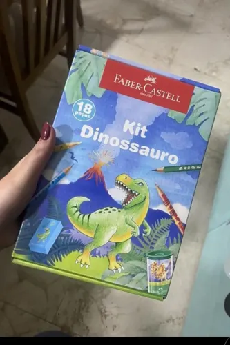 KIT Dinossauro Faber-Castell - Edição Limitada - Material Escolar