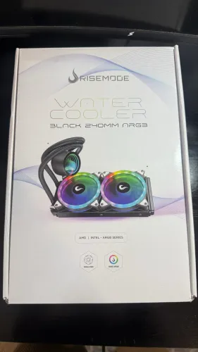Water Cooler Rise Mode Black 240mm ARGB