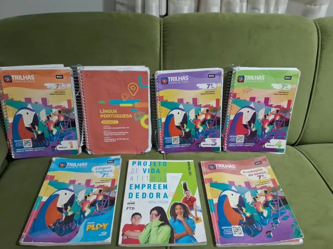 Livros Trilhas FTD 7° Ano
