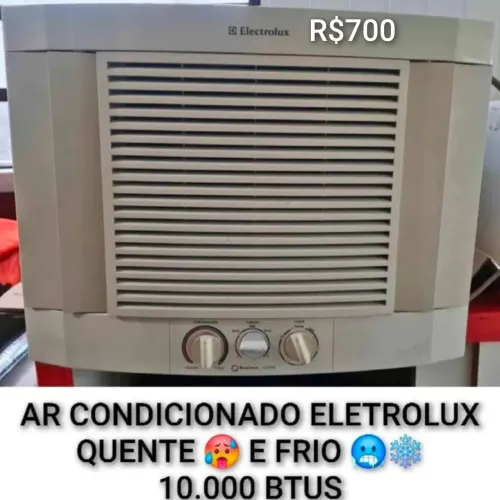 Ar condicionado Eletrolux 10 mil BTUs quente e frio