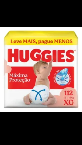 Fralda xg Huggies