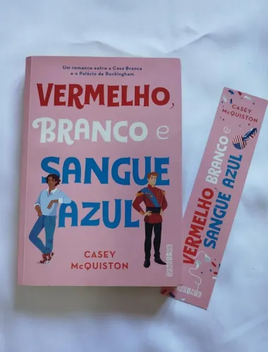 Vermelho, branco e sangue azul livro