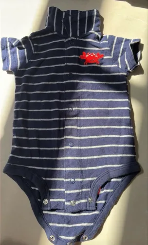 kit 3 bodies bebê carters e teddy boom 3-6 meses