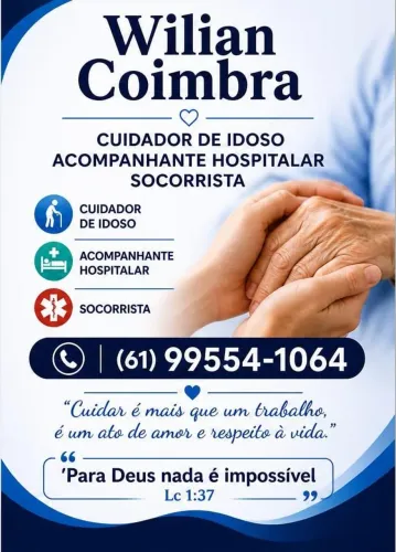 Cuidando de idosos acompanhante hospitalar socorrista. 