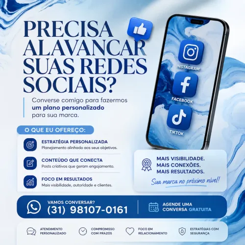 PACOTES SOCIAL MEDIA PERSONALIZADOS 