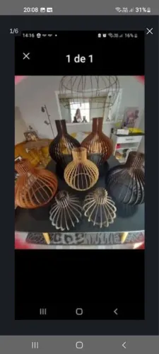 Luminária pendente tele grátis em Poa