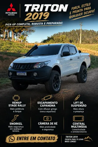 Mitsubishi L200 Triton Sport GLX 2.4 CD Diesel Mec. 2019