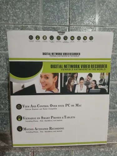 Gravador de vídeo em rede NVR 16 canais