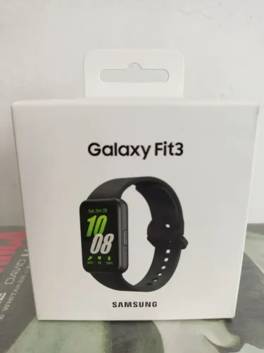 Smartwatch Samsung Galaxy Fit 3 - NOVA - MENOR PREÇO 