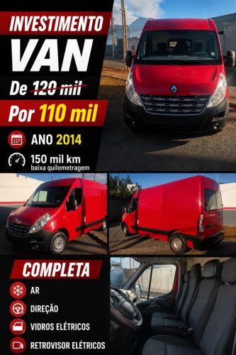 Imagem de Renault Master 2.3 DCI Extra Furgão 16V Diesel 2014