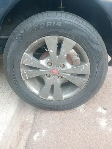 Jogo de rodas aro 14 Fiat 