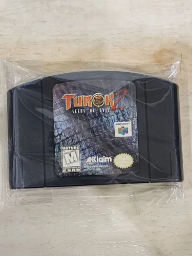 Cartucho Original de Nintendo 64 Turok 2 Seeds of Evil