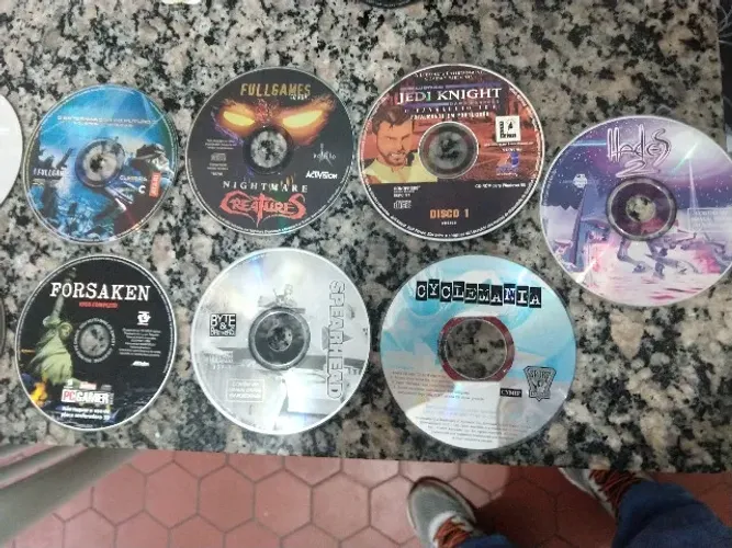 Cd Jogos Antigos, Jogos Decada 90 2000, Jogos Cd Rom Antigos