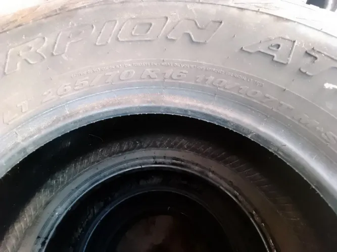 4 PNEUS PARA, CAMINHONETES, 4X4, VANS E ETC!!!
