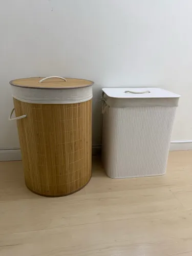2 cestos roupa suja