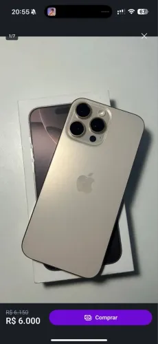 Iphone 16 pro max 256 gb