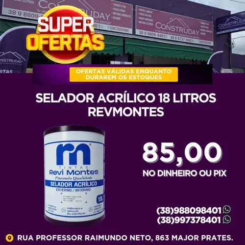 Selador Acrílico 18L RevMontes