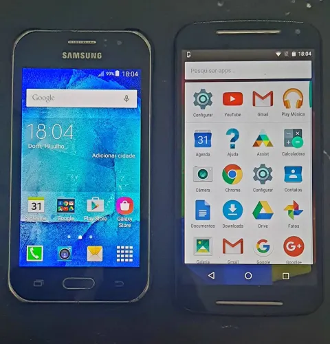 Galaxy J1 Ace e Moto G2