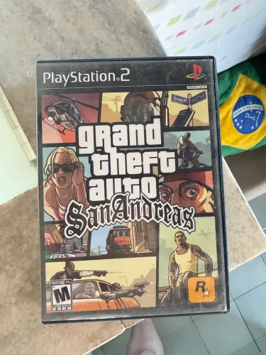 GTA SAN ANDREAS PS2 ORIGINAL