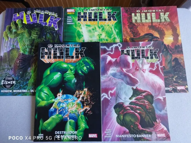 Lote o imortal Hulk