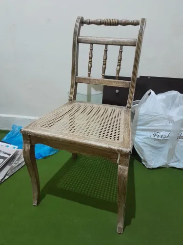 Cadeira com palha