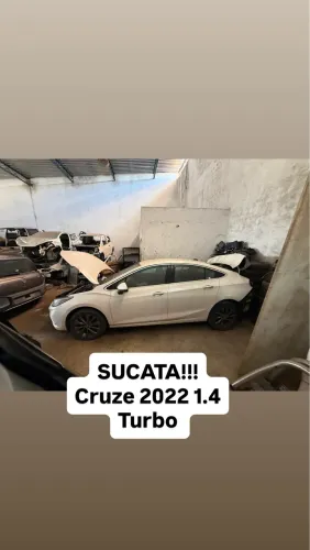 Sucata, Chevrolet Cruze Ltz 1.4 turbo 2022