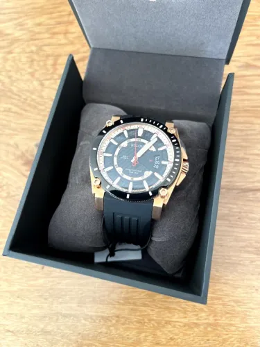 Relógio Bulova 98b152 Masculino Preto Analógico Quartz