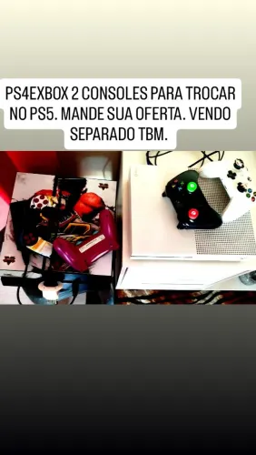 Troco ps4 fat e Xbox one s por ps5 dou volta em dinheiro